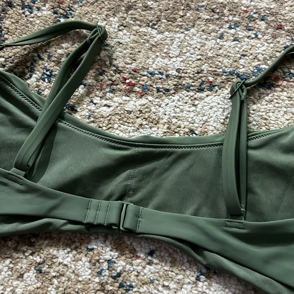 Aerie Army Green Bikini Set - Picture 6 of 12